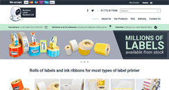 Desktop Screenshot of northern-label-systems.co.uk